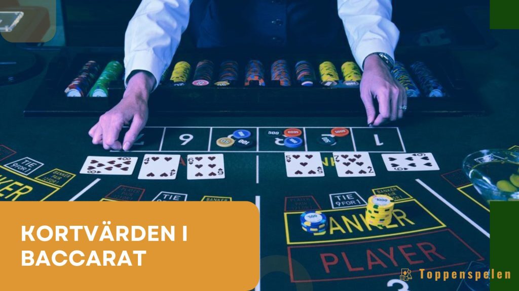 Kortvärden i baccarat