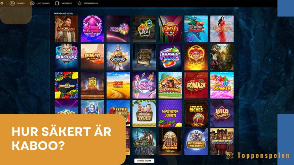 Hur säkert är Kaboo?