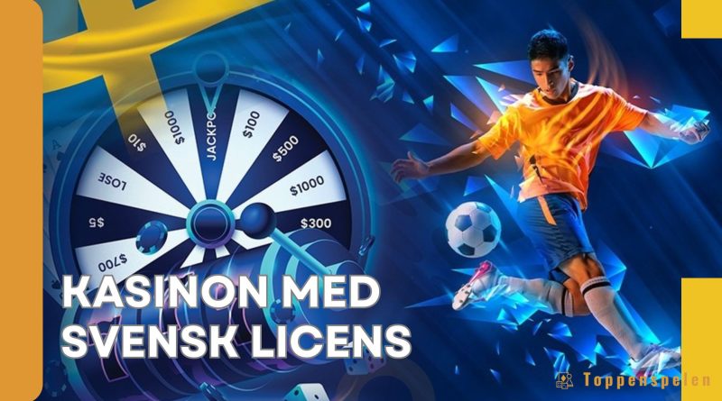 Onlinekasinon med svenska licens