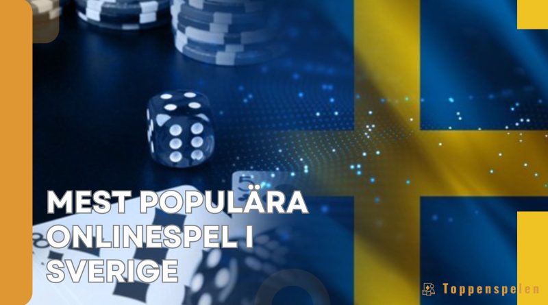 Mest populära onlinespel i Sverige